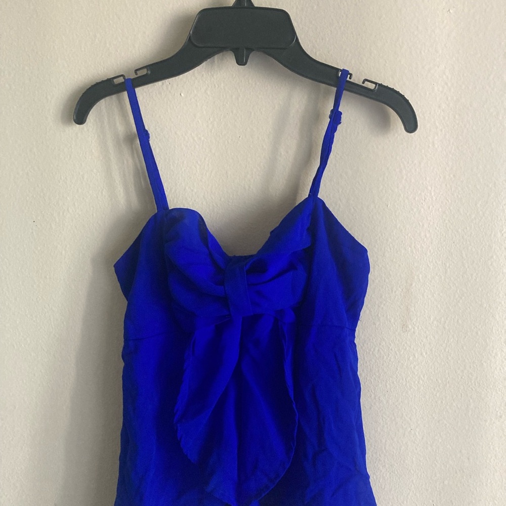 Elegant Blue Women's Top